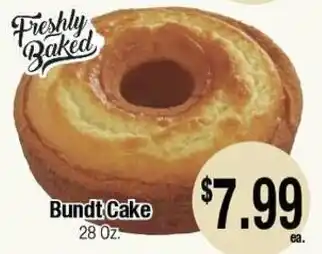 Freshly Baked Bundt Cake