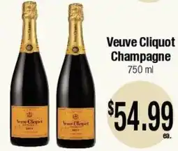 Big Saver Foods Veuve Clicquot Champagne offer