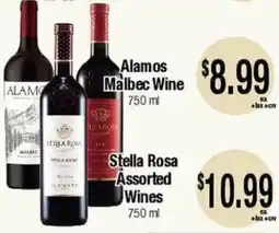 Big Saver Foods Alamos Malbec Wine offer