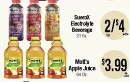 Big Saver Foods Mott's Apple Juice offer