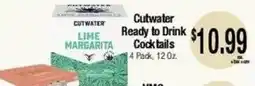 Big Saver Foods Cutwater lime margarita offer