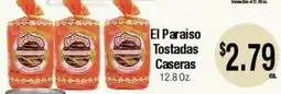 Big Saver Foods El Paraiso Tostadas Caseras offer