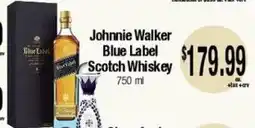 Big Saver Foods Johnnie Walker Blue Label Scotch Whiskey offer