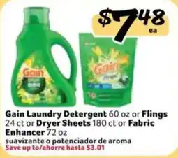 Fresco y Más Gain laundry detergent offer