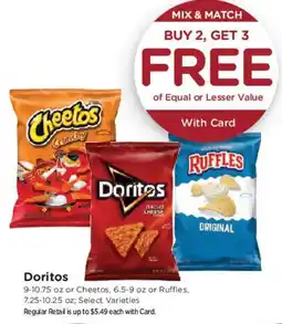 Mariano's Doritos or Cheetos or Ruffles offer