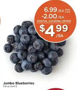 Mariano's Jumbo Blueberries offer