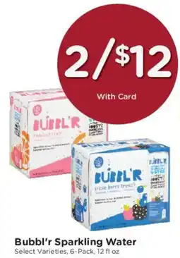 Mariano's Bubbl'r Sparkling Water offer