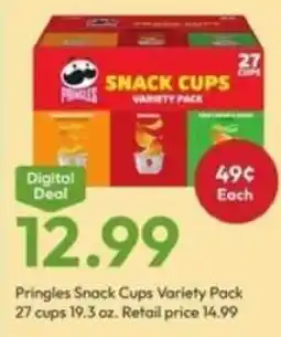 Stater Bros Pringles snack cups offer