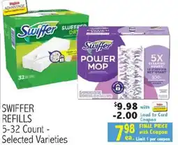 Ingles Markets Swiffer refills offer