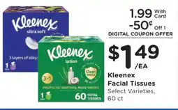 Mariano's Kleenex Facial Tissues offer