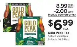 Mariano's Gold Peak Tea offer
