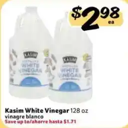 Fresco y Más Kasim white vinegar offer