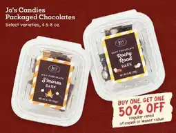 Sprouts Farmers Market Jo's Candies Packaged Chocolates offer