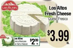 Big Saver Foods Los Altos fresh cheese offer