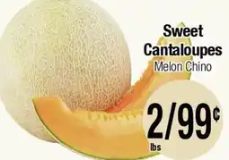 Big Saver Foods Sweet Cantaloupes Melon Chino offer