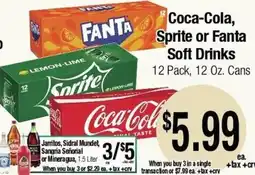 Big Saver Foods Coca-Cola, Sprite or Fanta Soft Drinks offer