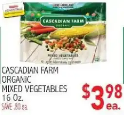 Ingles Markets Cascadian Farm Organic Mixed Vegetables offer