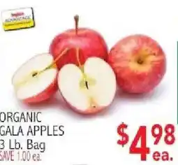 Ingles Markets Organic gala apples offer