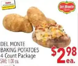 Ingles Markets Del Monte baking potatoes offer