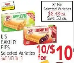 Ingles Markets Jj's bakery pies offer
