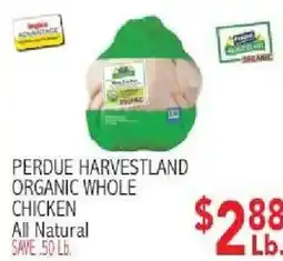 Ingles Markets Perdue harvestland organic whole chicken offer