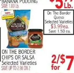 Ingles Markets On The Border Chips Or Salsa offer