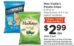 Mariano's Miss Vickie's Potato Chips offer