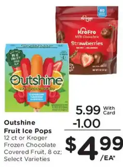 Mariano's Outshine Fruit Ice Pops offer