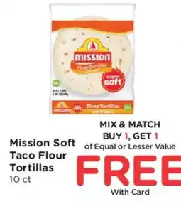 Mariano's Mission Soft Taco Flour Tortillas offer