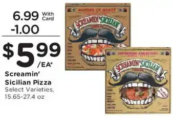 Mariano's Screamin' Sicilian Pizza offer