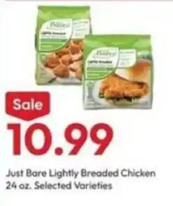 Stater Bros Just Bare Lightly Breaded Chicken offer