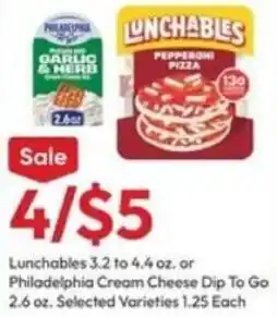 Stater Bros Lunchables Pepparoni Pizza offer