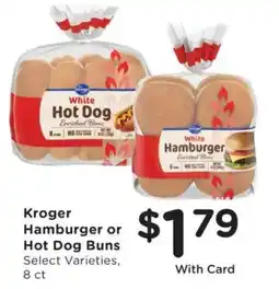 Mariano's Kroger Hamburger or Hot Dog Buns offer