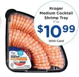 Mariano's Kroger medium cocktail shrimp tray offer