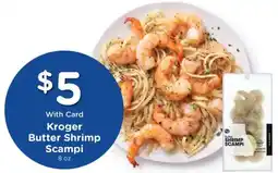Mariano's Kroger butter shrimp scampi offer