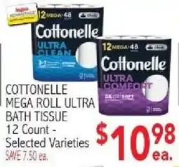 Ingles Markets Cottonelle mega roll ultra bath tissue offer