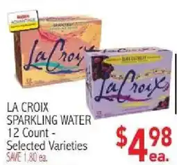Ingles Markets La Croix sparkling water offer