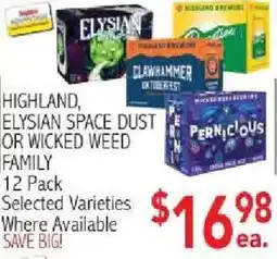 Ingles Markets Highland, Elysian Space Dust or Wicked Weed Family offer