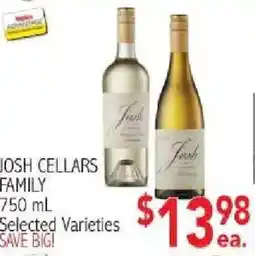 Ingles Markets Josh Cellars Family offer