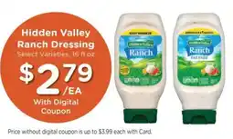 Mariano's Hidden Valley Ranch Dressing offer