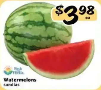 Fresh Florida Watermelons