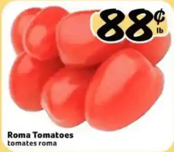 Fresco y Más Roma Tomatoes offer