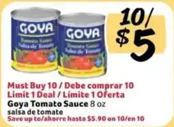 Fresco y Más Goya Tomato Sauce offer