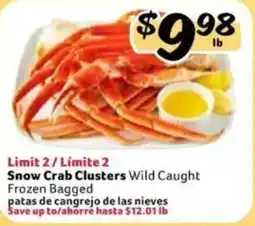 Fresco y Más Snow Crab Clusters Wild Caught offer