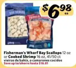 Fresco y Más Fisherman's Wharf Bay Scallops or Cooked Shrimp offer
