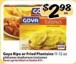 Fresco y Más Goya ripe or fried plantains offer