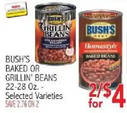 Ingles Markets Bush's baked or grillin' beans offer