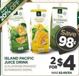 Island Pacific Market Island Pacific Juice Drink offer