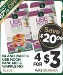 Island Pacific Market Island Pacific Ube Mochi Pancake & Waffle Mix offer