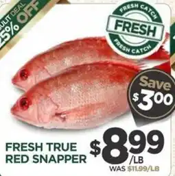 Island Pacific Market Fresh true red snapper offer